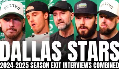 Dallas Stars Full 2025 Exit Interviews With Jake Oettinger, Matt Duchene, Seguin, Benn & DeBoer