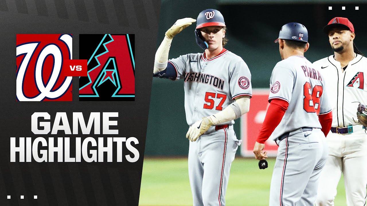 Nationals vs. D-backs Game Highlights (5/31/25) | MLB Highlights