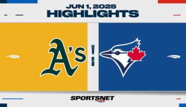 MLB Highlights | Athletics vs. Blue Jays - June 1, 2025