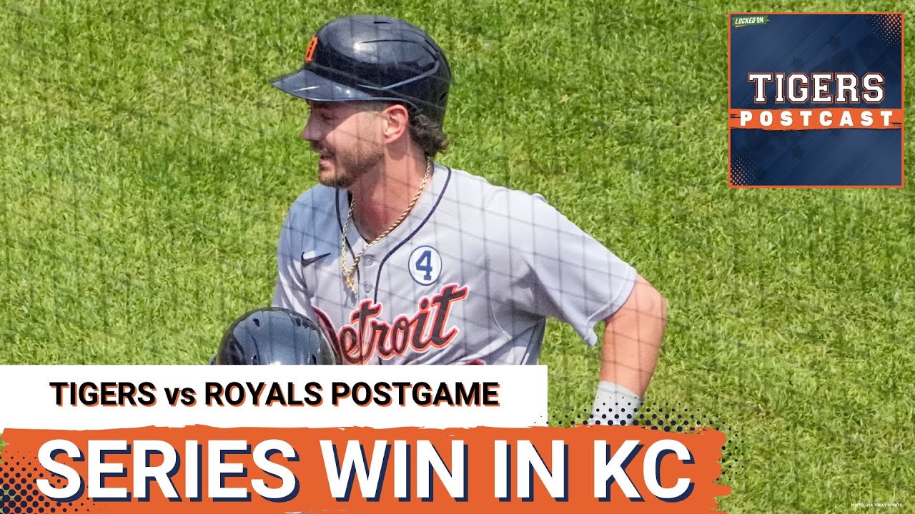 TIGERS POSTCAST: SERIES WIN! Detroit Tigers SHUTOUT Kansas City Royals in 1-0 Win | Bullpen Goes 4.1