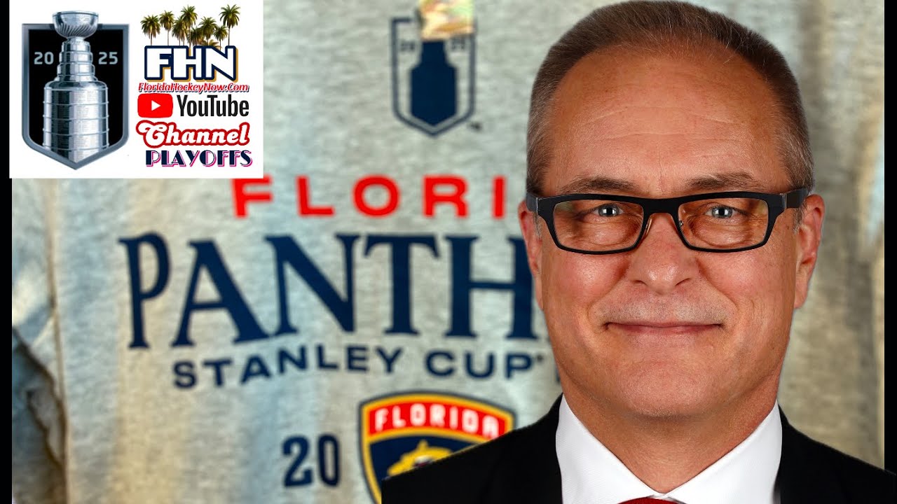 PAUL MAURICE: Florida Panthers Gear Up for Game 1 of Cup Final @ Edmonton Oilers