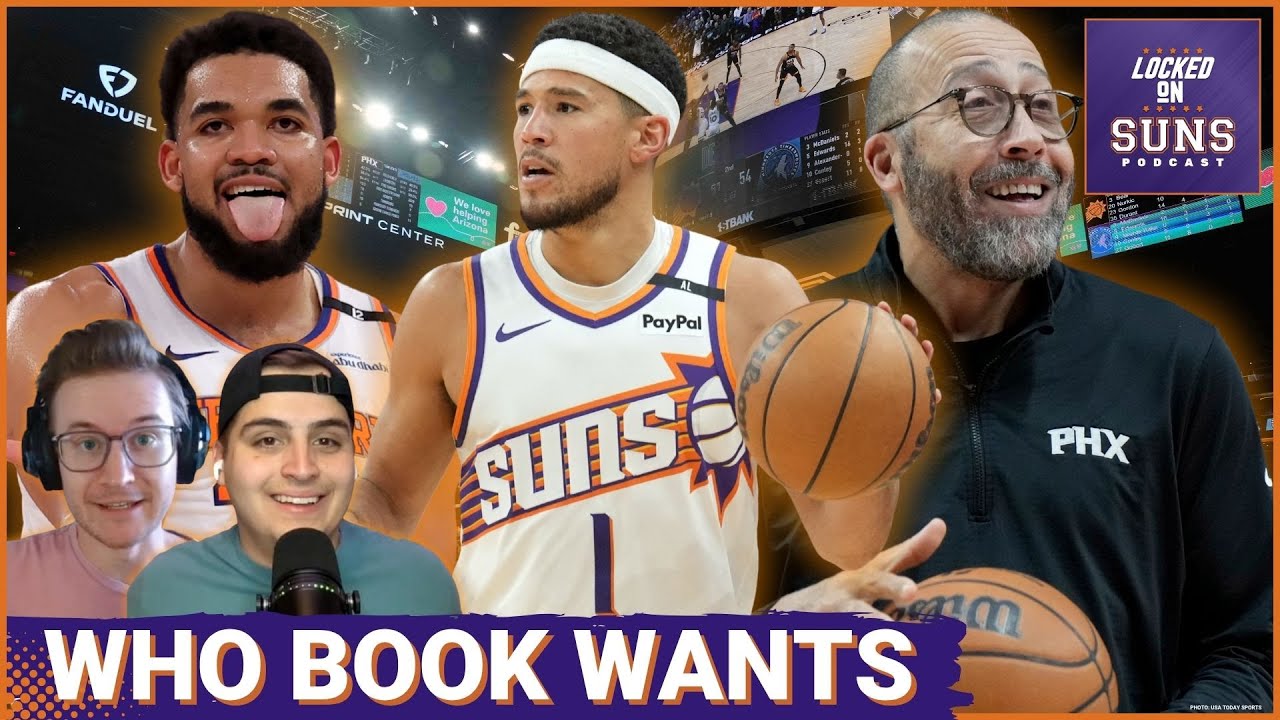 Devin Booker Involved In Phoenix Suns Coaching Search? Plus Revisiting KD To the Knicks