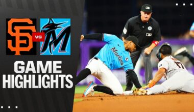 Giants vs. Marlins Game Highlights (6/1/25) | MLB Highlights