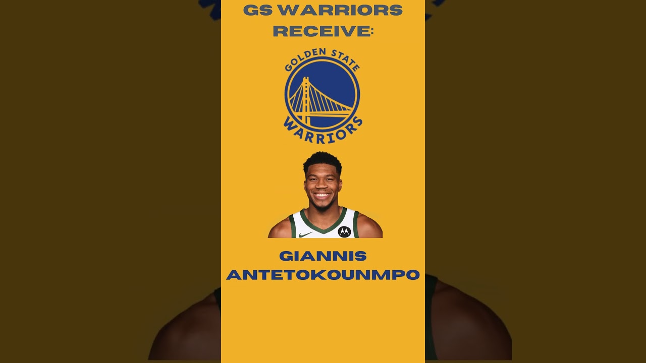 TRADING Giannis Antetokounmpo To The Golden State Warriors! #nba #basketball #viral
