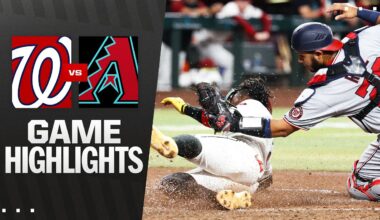 Nationals vs. D-backs Game Highlights (6/1/25) | MLB Highlights