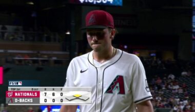 SE DESCONTROLA TODO para Brandon Pfaadt | Washington Nationals 7-0 Arizona Diamondbacks | MLB 2025