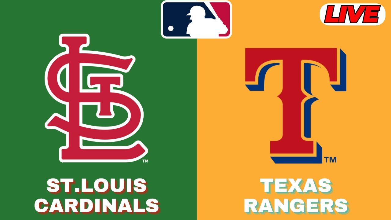 🔴LIVE : St. Louis Cardinals Vs Texas Rangers | MLB 2025 | MLB Live Baseball Score
