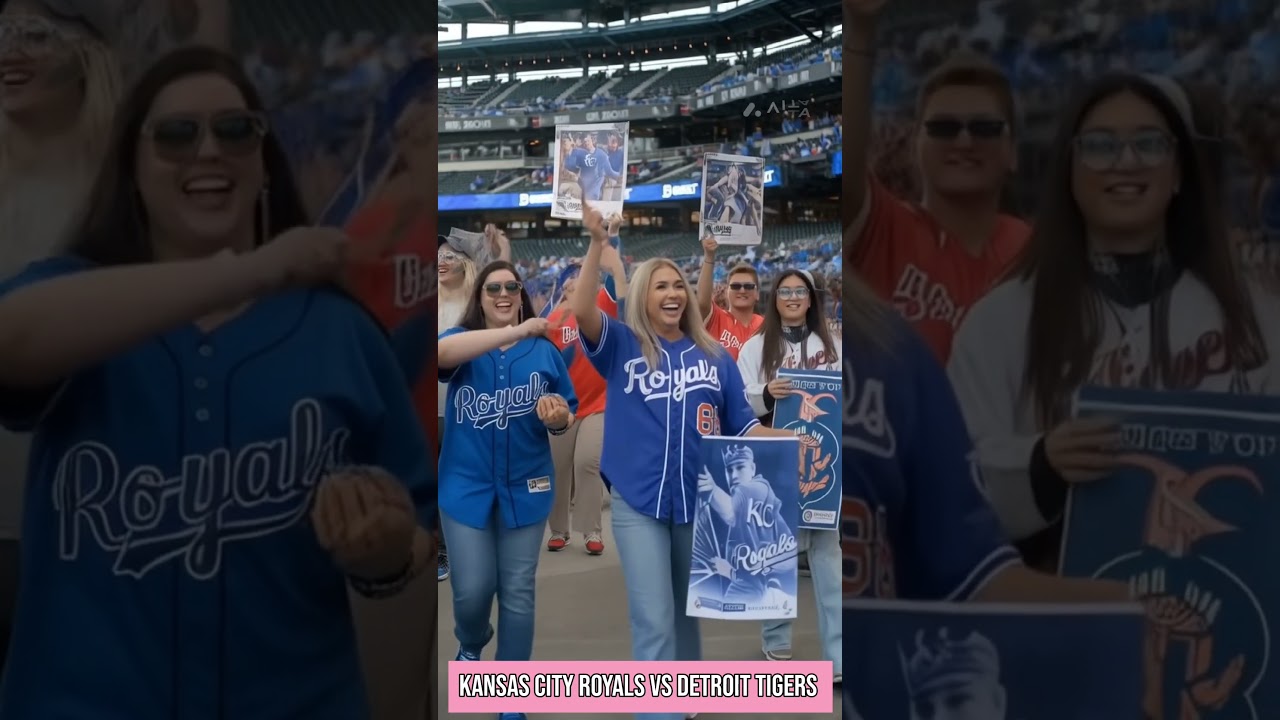 Kansas City Royals vs Detroit Tigers | Fan Frenzy at the Ballpark! | MLB 2025