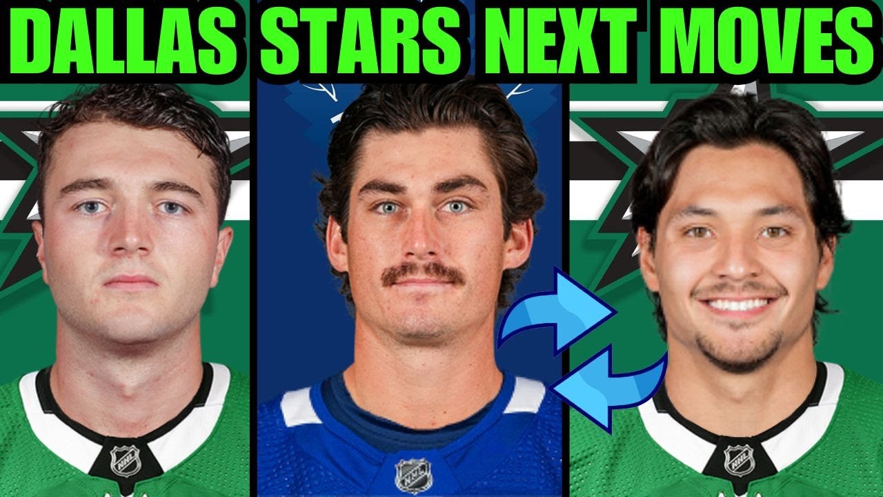 DALLAS STARS NEXT MOVES AFTER WCF LOSS VS EDMONTON OILERS | TRADES? JASON OR NICK ROBERTSON TRADE?