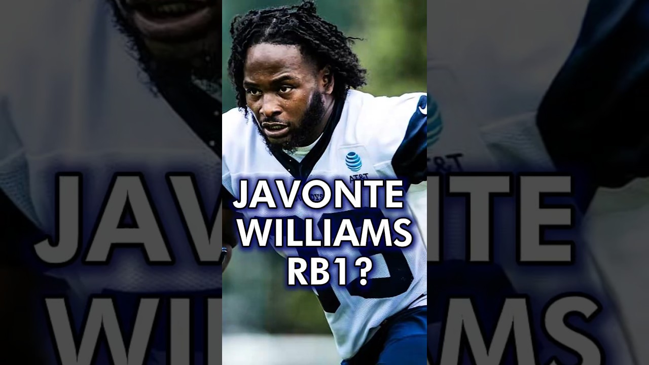Is Javonte Williams The FAVORITE To Be RB1 In Dallas? #Cowboys #JavonteWilliams #shorts