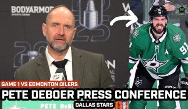 Pete DeBoer PRAISES Tyler Seguin & REACTS To Comeback WIN vs Oilers
