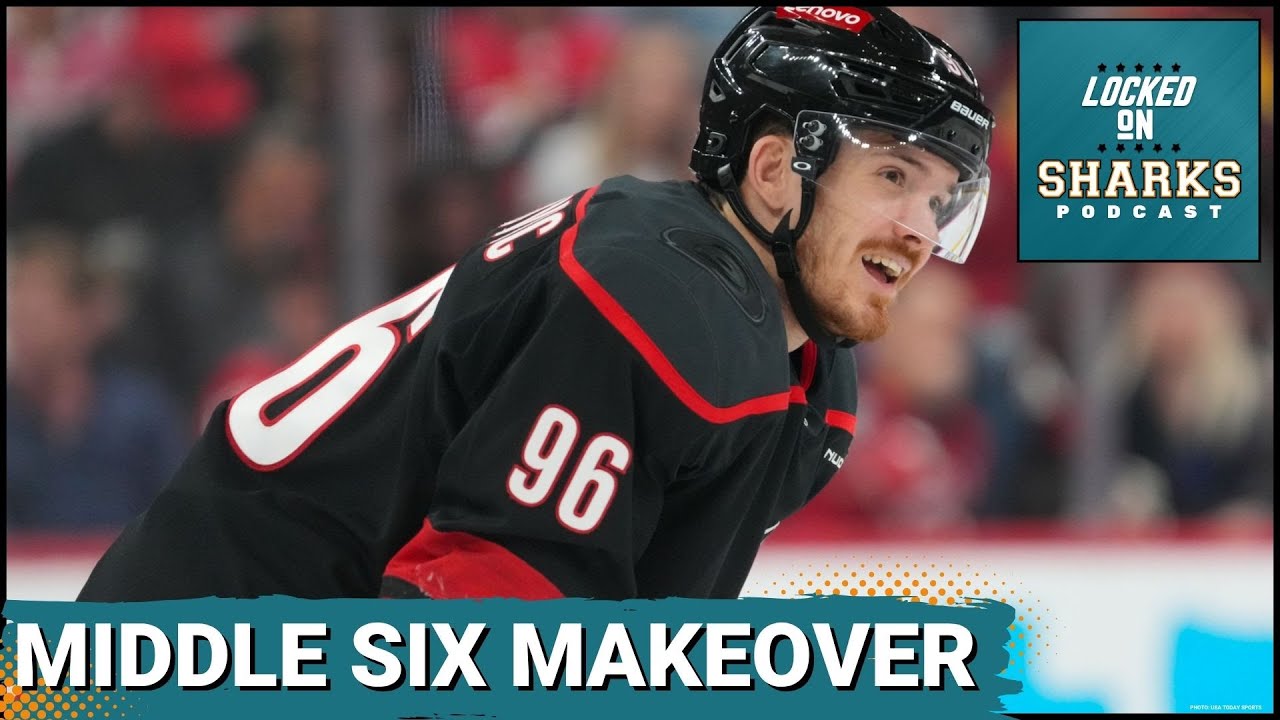 San Jose's Cap Space BONANZA Sparks Free Agent Frenzy | Can They Upgrade Their Middle Six?