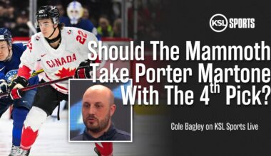 KSL Sports Utah Mammoth Insider Cole Bagley Breaks Down NHL Draft Prospects