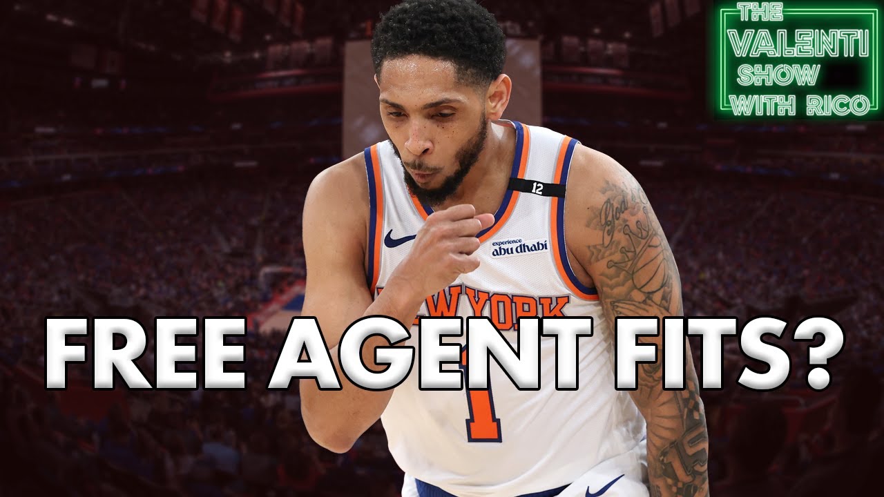 Will Valenti Approve Of These "Free Agent Fits" For The Pistons? | The Valenti Show with Rico