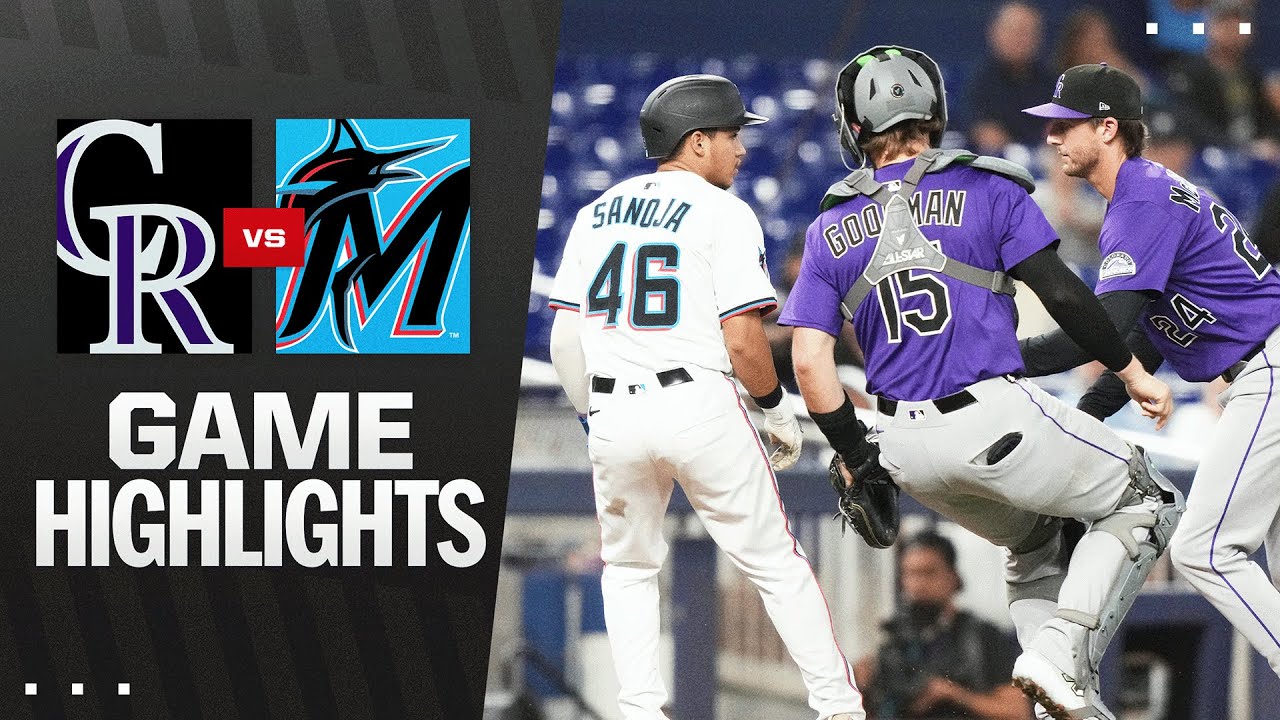 Rockies vs. Marlins Game Highlights (6/3/25) | MLB Highlights