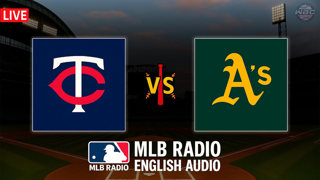 🔴 LIVE: Minnesota Twins vs Oakland Athletics ⚾ MAJOR LEAGUE BASEBALL LIVE 📻 WBC THE SHOW 🙏