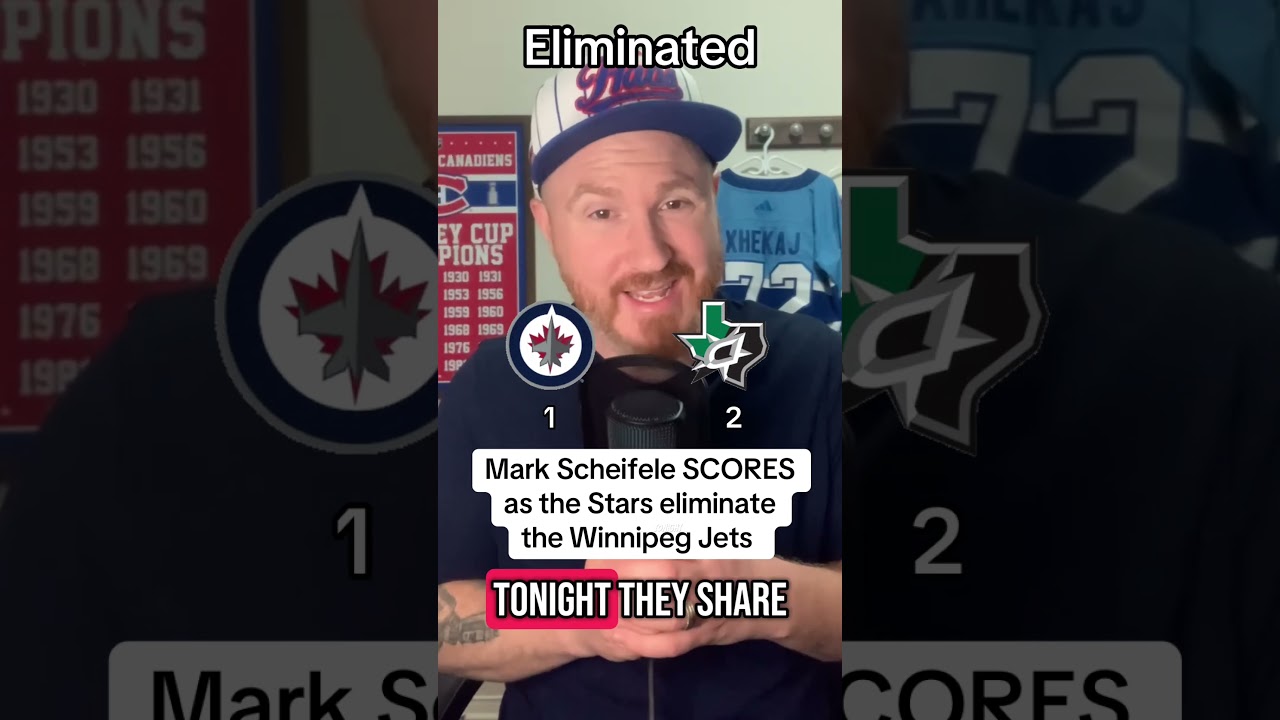 Winnipeg Jets eliminated by the Dallas Stars in Game 6