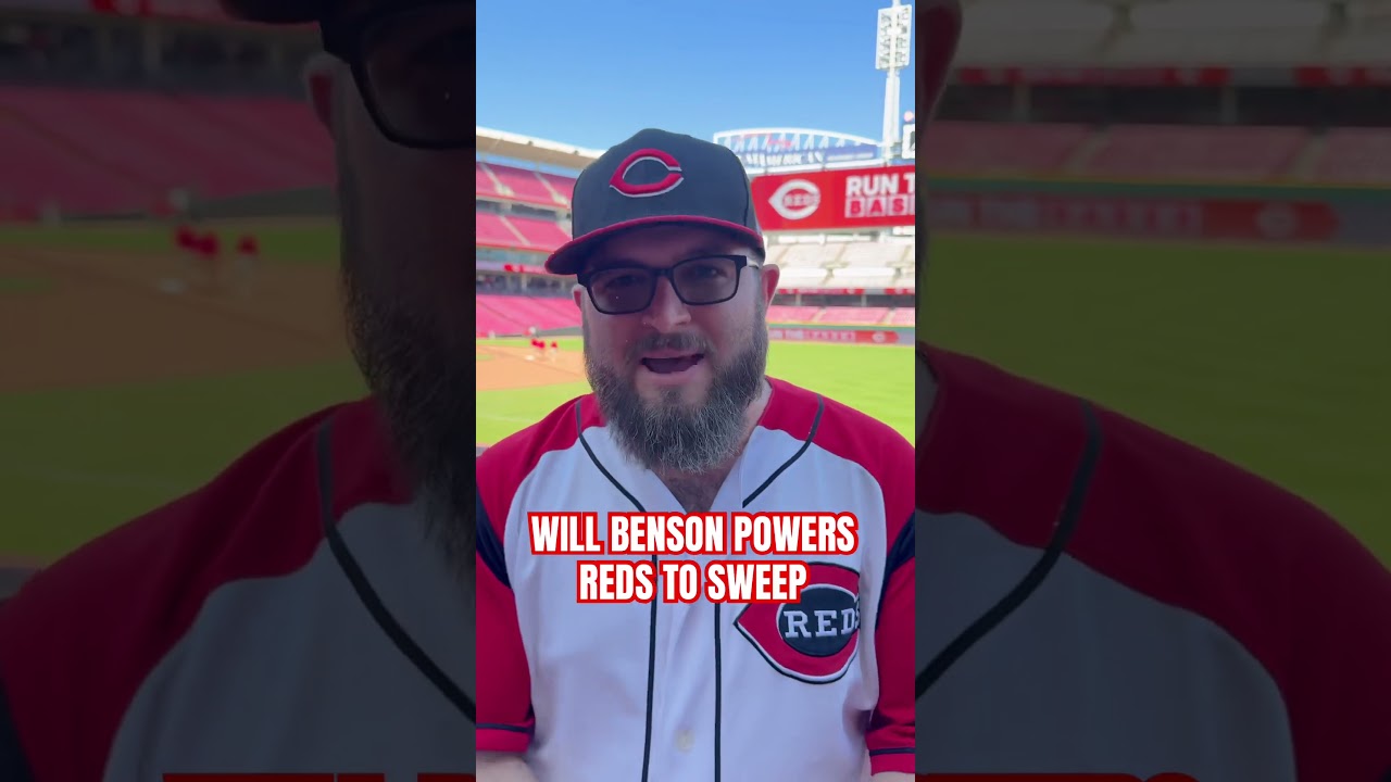 Will Benson Hits Two Homers and the Cincinnati Reds SWEEP the Cleveland Guardians