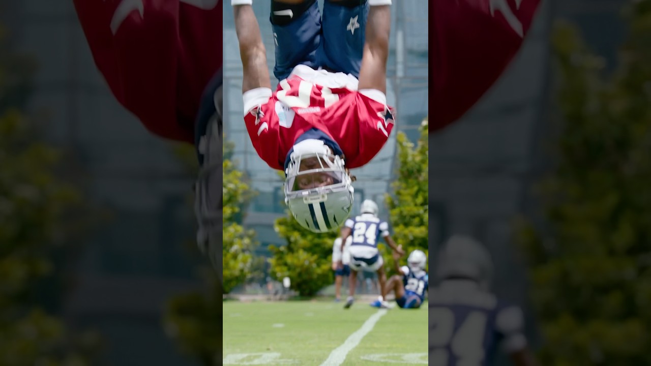 Rocket Joe takin’ off 🚀 #DallasCowboys #NFL #football #JoeMiltonIII #flip #shorts