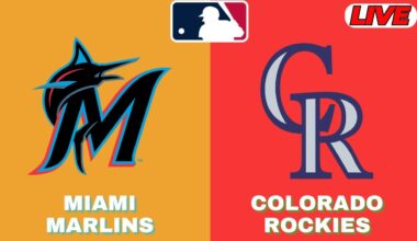 🔴LIVE : Colorado Rockies Vs Miami Marlins | MLB 2025 | MLB Live Baseball Score