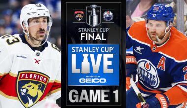 2025 Stanley Cup Final Live: Florida Panthers vs Edmonton Oilers