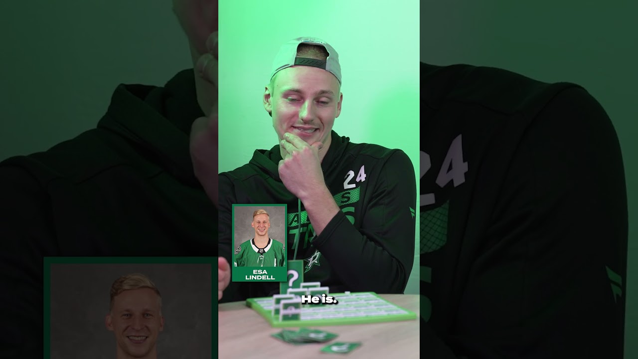 The Dallas Stars play Guess Who? | Stars-kaksikko kokeilee Arvaa kuka -peliä