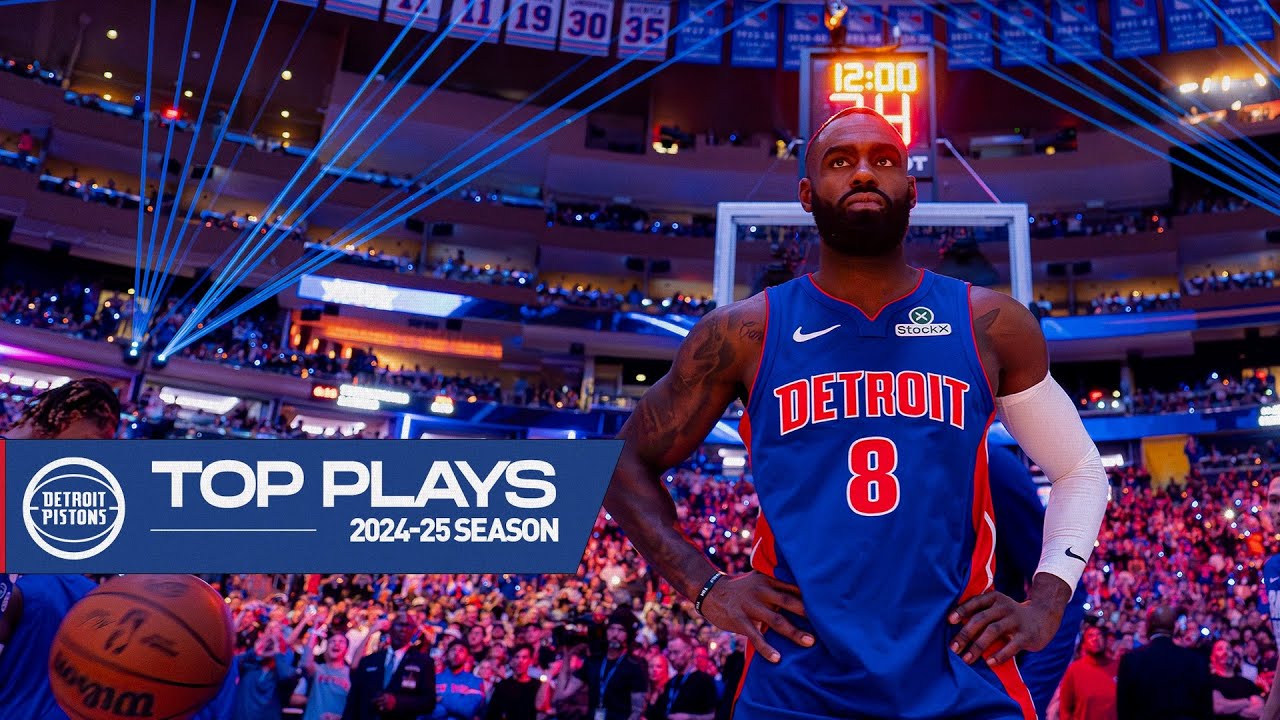 TOP PLAYS OF THE SEASON | Detroit Pistons 2024-25 Season