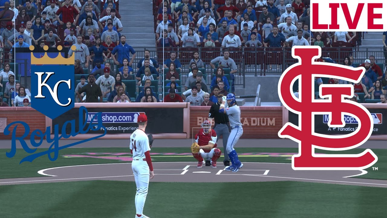 🔴LIVE🔴Kansas City Royals vs St Louis Cardinals/June 05/ Mlb Envivo/  MLB The show 25