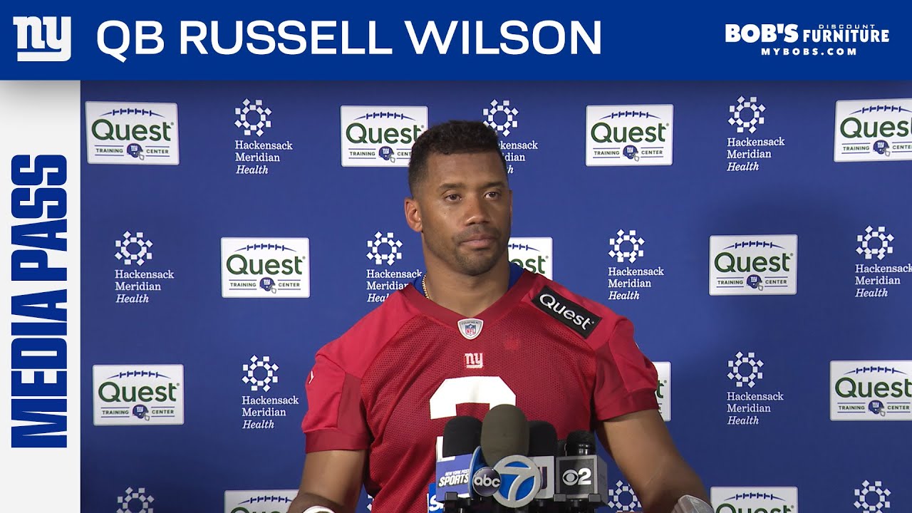 Russell Wilson on Being a Leader | New York Giants