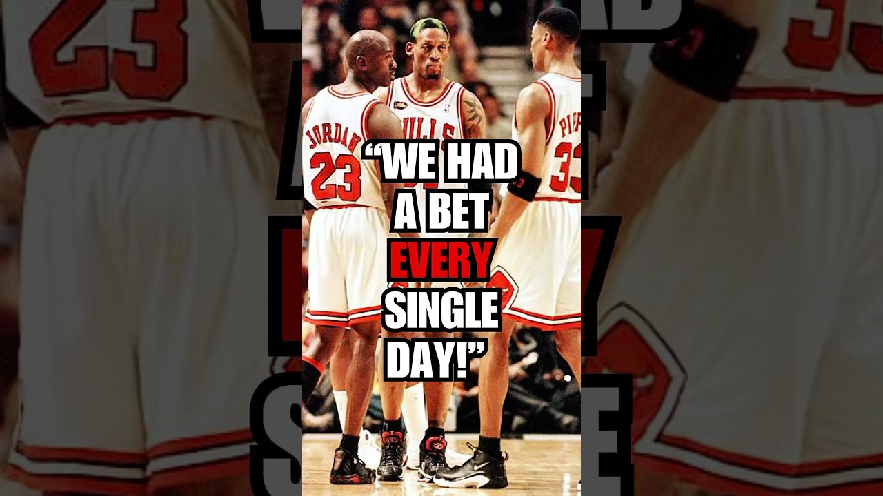 Dennis Rodman tells a story about Chicago Bulls BEHIND THE SCENES! 🔥 #shorts #nba