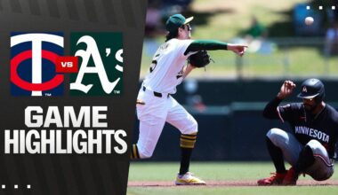 Twins vs. A's Game Highlights (6/5/25) | MLB Highlights