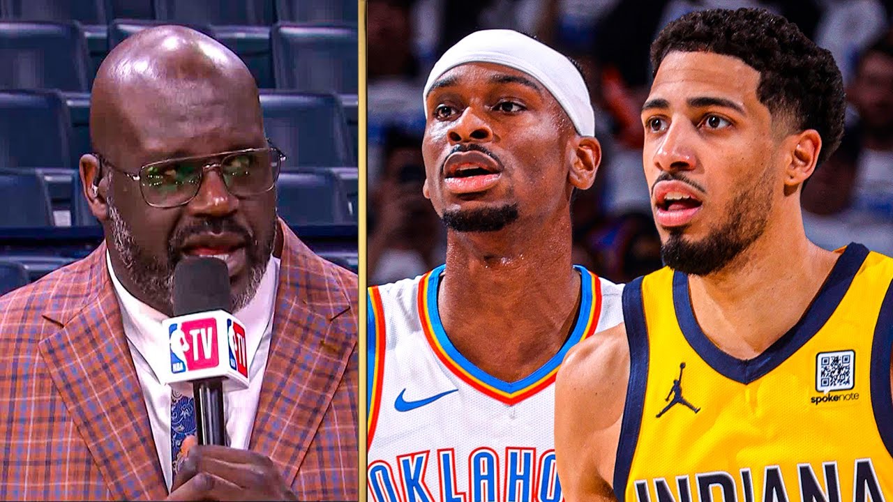 SHAQ & NBA TV Crew REACT to Pacers vs Thunder Game 1 Highlights 🔥