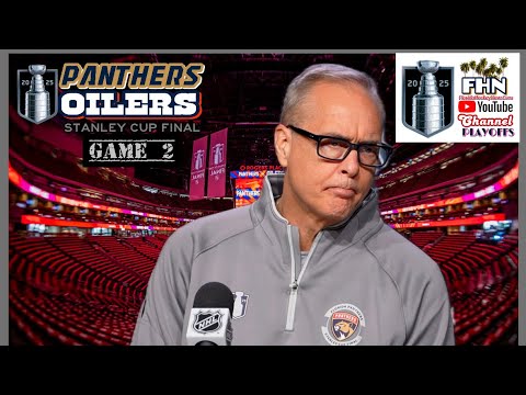 Paul Maurice: Florida Panthers Pregame - Game 2, Stanley Cup Final at Edmonton Oilers