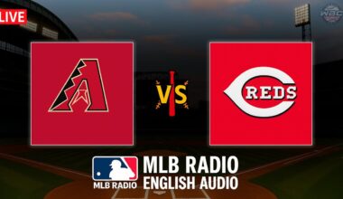 🔴 LIVE: Arizona Diamondbacks vs Cincinnati Reds ⚾ MAJOR LEAGUE BASEBALL LIVE 📻 WBC THE SHOW 🙏