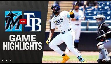 Marlins vs. Rays Game Highlights (6/6/25) | MLB Highlights