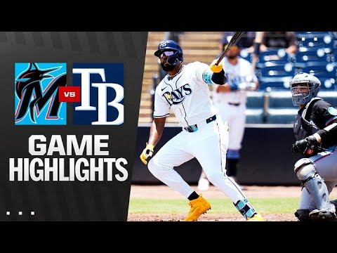 Marlins vs. Rays Game Highlights (6/6/25) | MLB Highlights