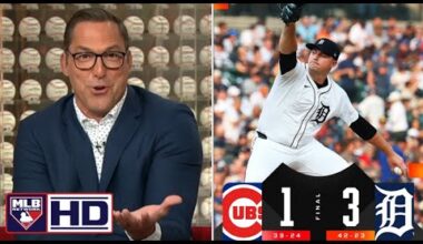 MLB Network | Mark Derosa breaks down Tarik Skubal stars as Detroit Tigers beat Chicago Cubs 3-1