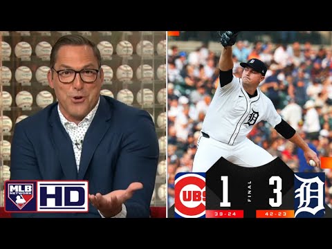 MLB Network | Mark Derosa breaks down Tarik Skubal stars as Detroit Tigers beat Chicago Cubs 3-1