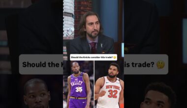 Would you trade KAT for KD? #nba #knicks #suns #kevindurant #kat