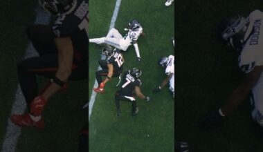 These Bijan Robinson moves are something out of a video game 🎮 #nfl #videogame