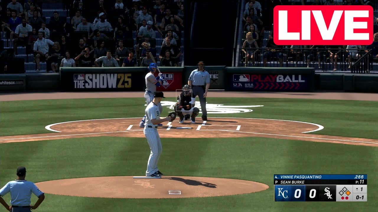 🔴 LIVE 🔴 Kansas City Royals vs Chicago White Sox | MLB The Show 25 | Jun 7 | MLB Full Game EN VIVO