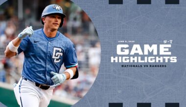 Rangers vs. Nationals Game Highlights (6/6/25) | MLB Highlights