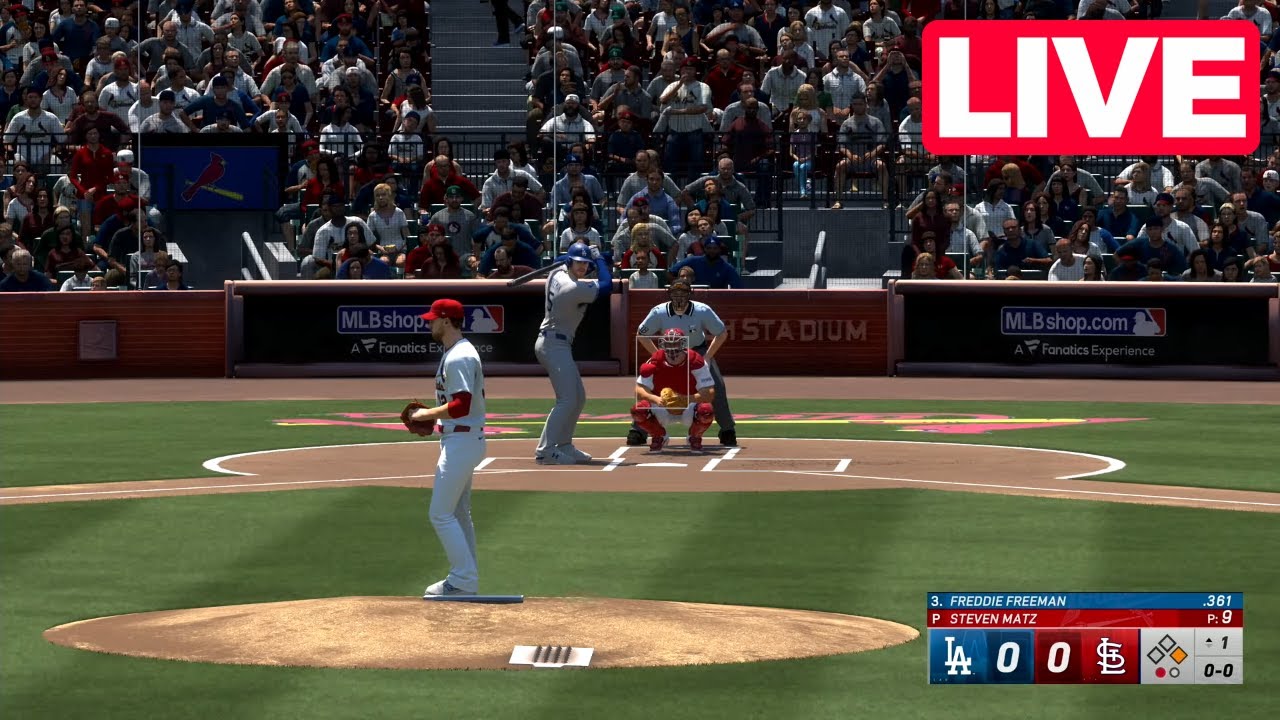 🔴 LIVE 🔴 Los Angeles Dodgers vs St. Louis Cardinals | MLB The Show 25 | Jun 7 MLB Full Game EN VIVO