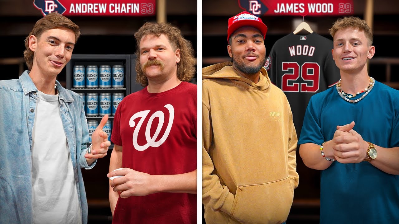 MLB Locker Tours: Washington Nationals (ft. James Wood)