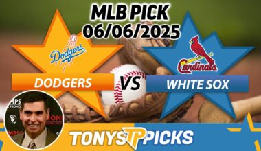 LA Dodgers vs St Louis Cardinals Pick 6/6/25 MLB Pick Prediction