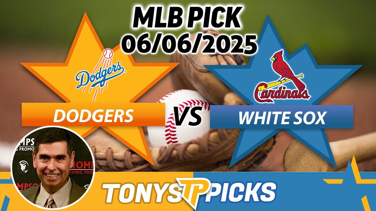 LA Dodgers vs St Louis Cardinals Pick 6/6/25 MLB Pick Prediction