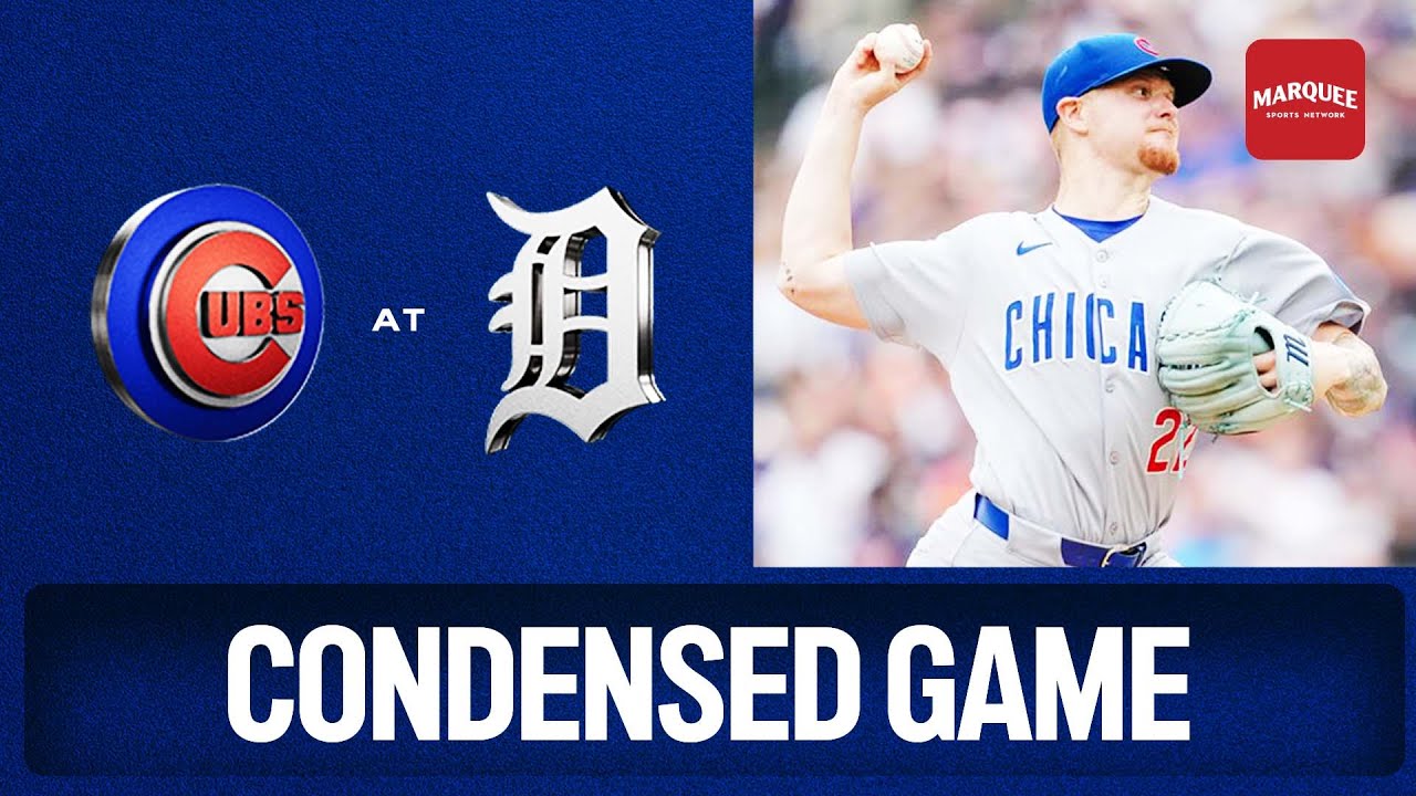 Chicago Cubs vs. Detroit Tigers MLB game highlights (June 8, 2025) | Marquee Sports Network