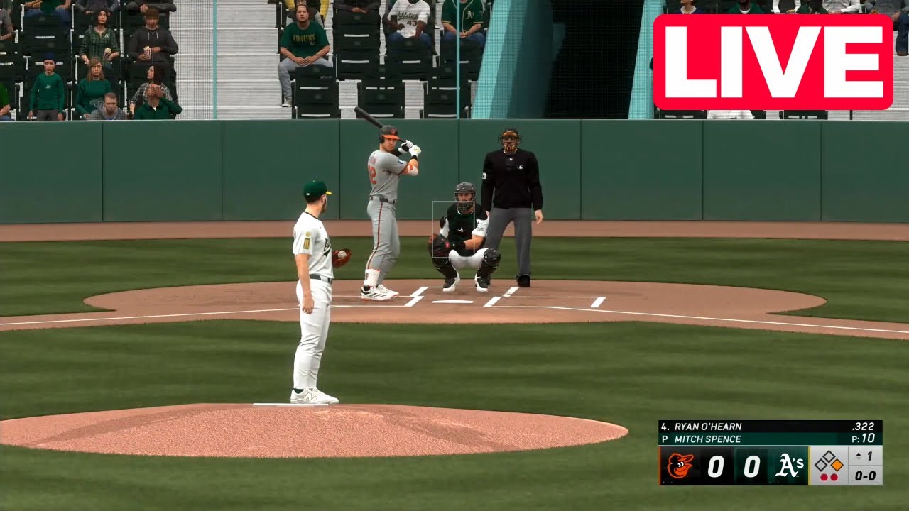 🔴 LIVE 🔴 Baltimore Orioles vs Oakland Athletics | MLB The Show 25 | Jun 7 | MLB Full Game EN VIVO