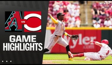 D-backs vs. Reds Game Highlights (6/8/25) | MLB Highlights
