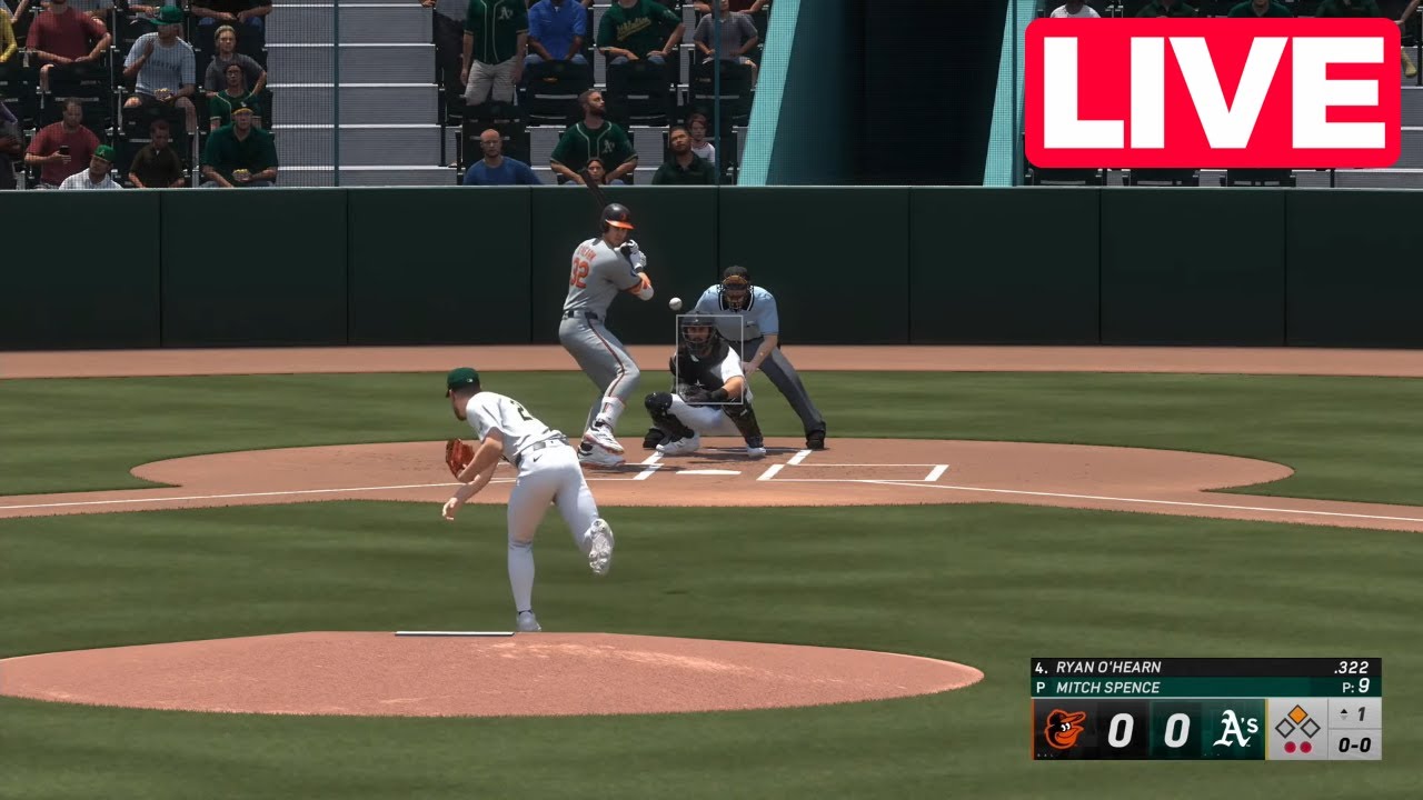 🔴 MLB LIVE 🔴 Baltimore Orioles vs Oakland Athletics | Jun 8 | MLB The Show 25 Full Game | EN VIVO